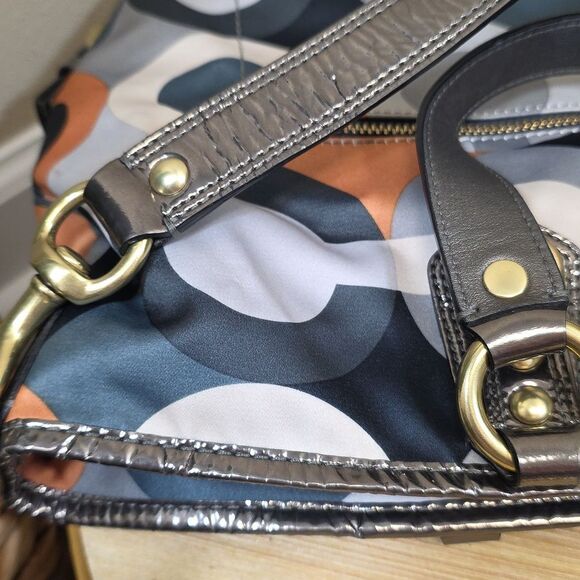 Coach RARE Julianne OP Art Tote/Satchel - Picture 16 of 16